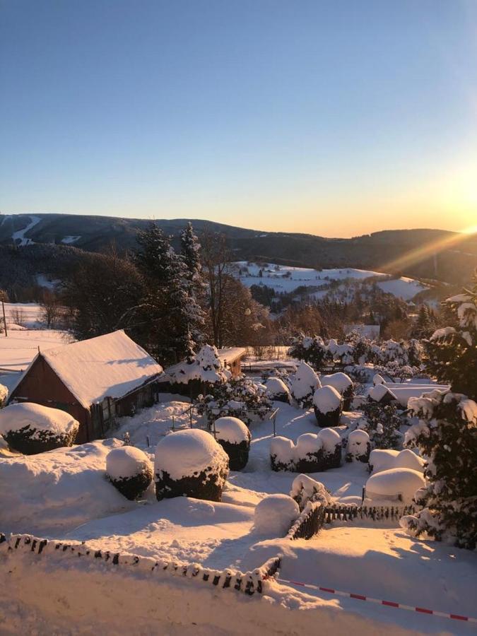 Apartman Visek Jáchymov Dış mekan fotoğraf