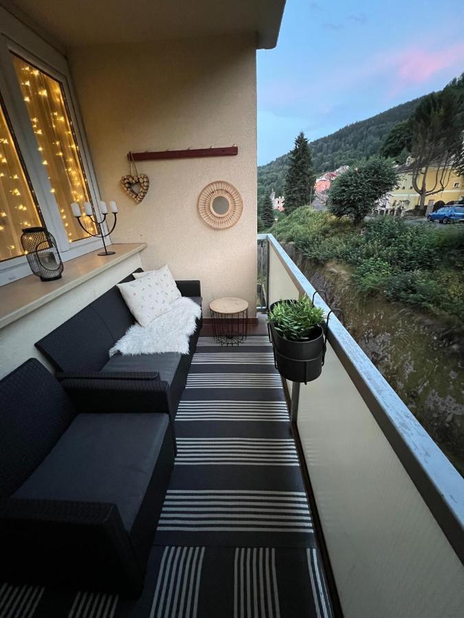 Apartman Visek Jáchymov Dış mekan fotoğraf