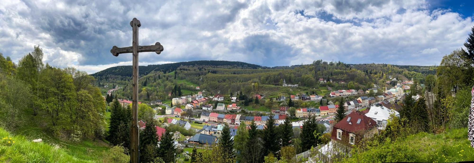 Apartman Visek Jáchymov Dış mekan fotoğraf